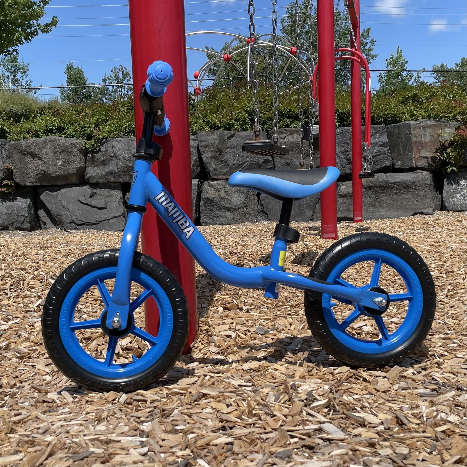 Blue Balance Bike Mamba Sport